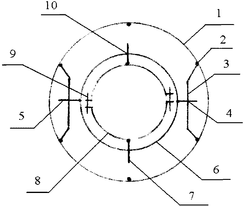 Posture balancing self-control device of lowered acoustic Doppler current profiler