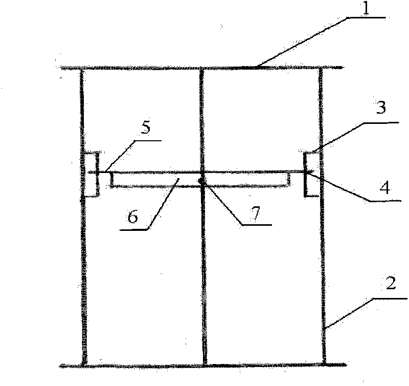 Posture balancing self-control device of lowered acoustic Doppler current profiler