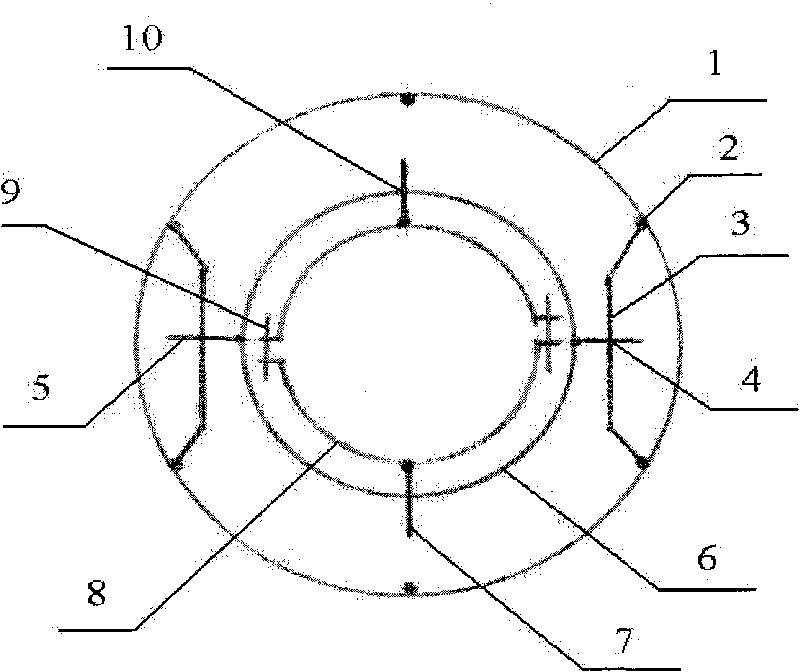 Posture balancing self-control device of lowered acoustic Doppler current profiler