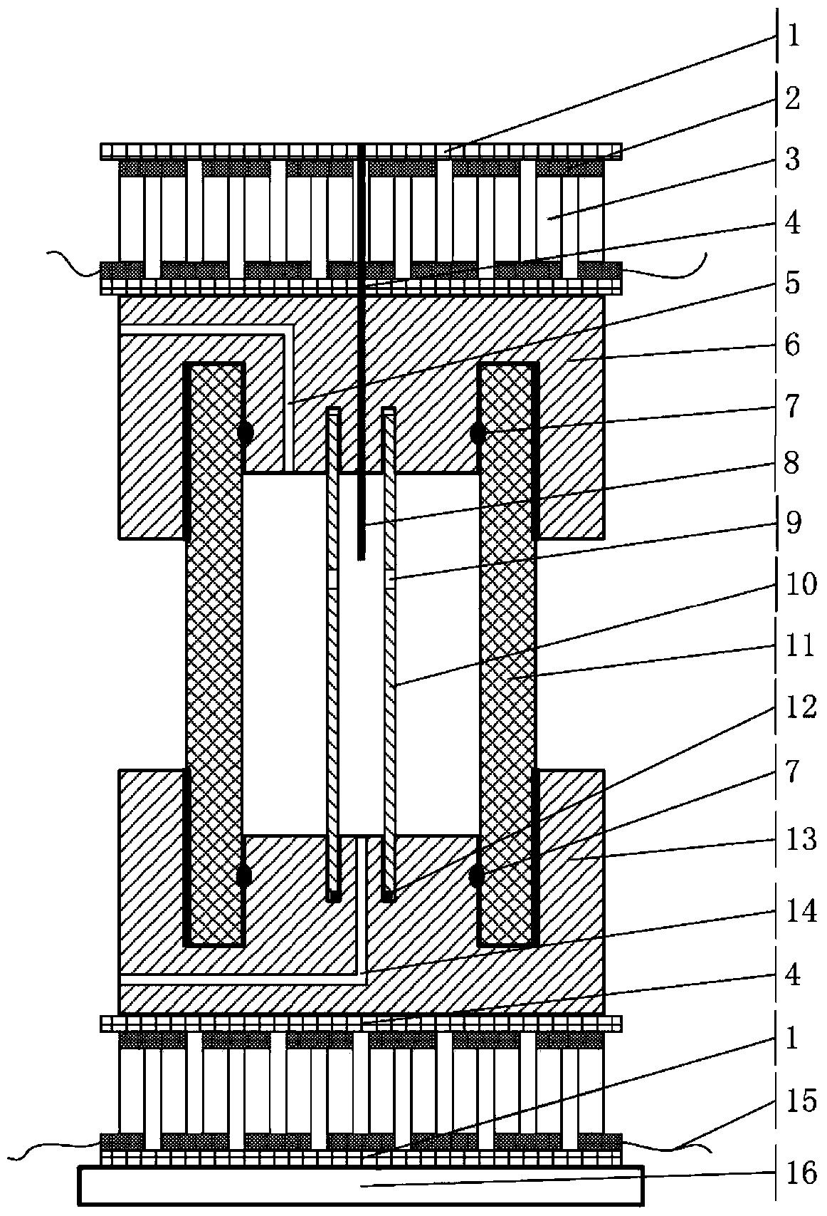 A low-temperature and high-pressure control device for X-ray CT equipment to observe hydrate formation and decomposition characteristics