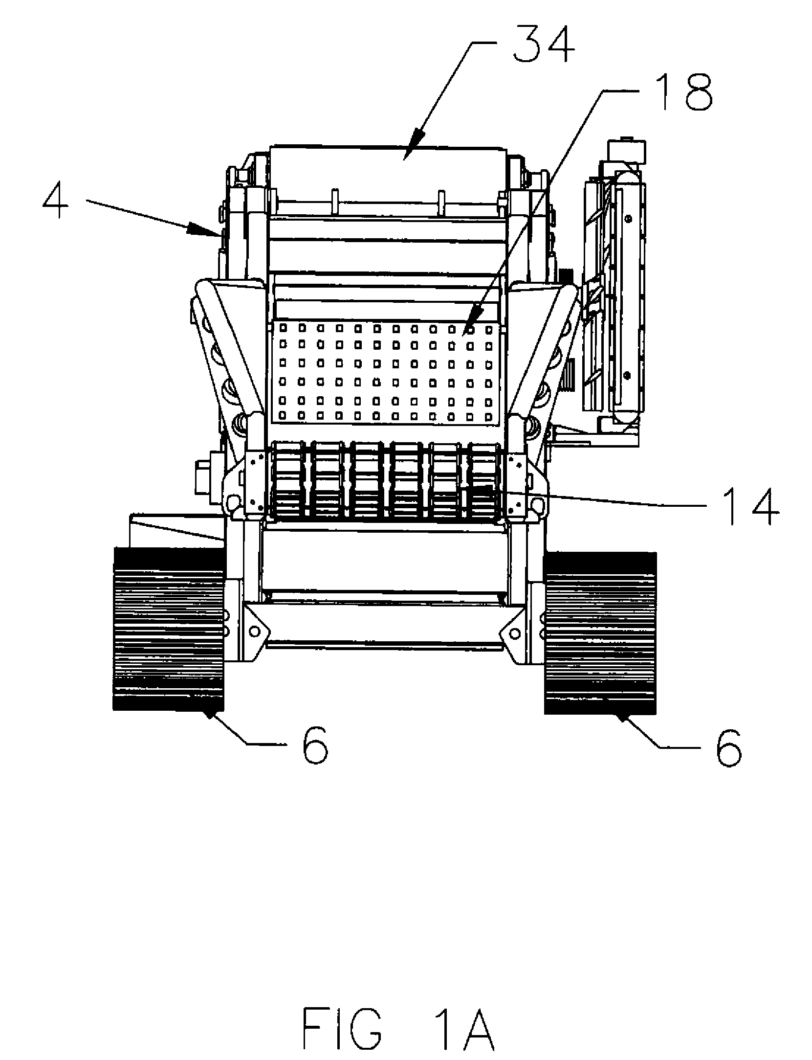 Failsafe system for material apparatus