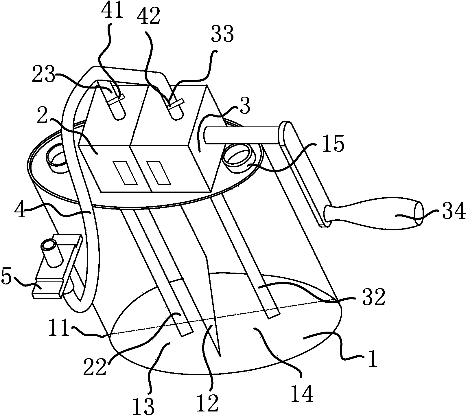 Automobile gearbox oiler