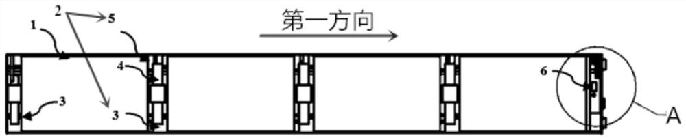 A battery, a battery module, a battery pack and an automobile