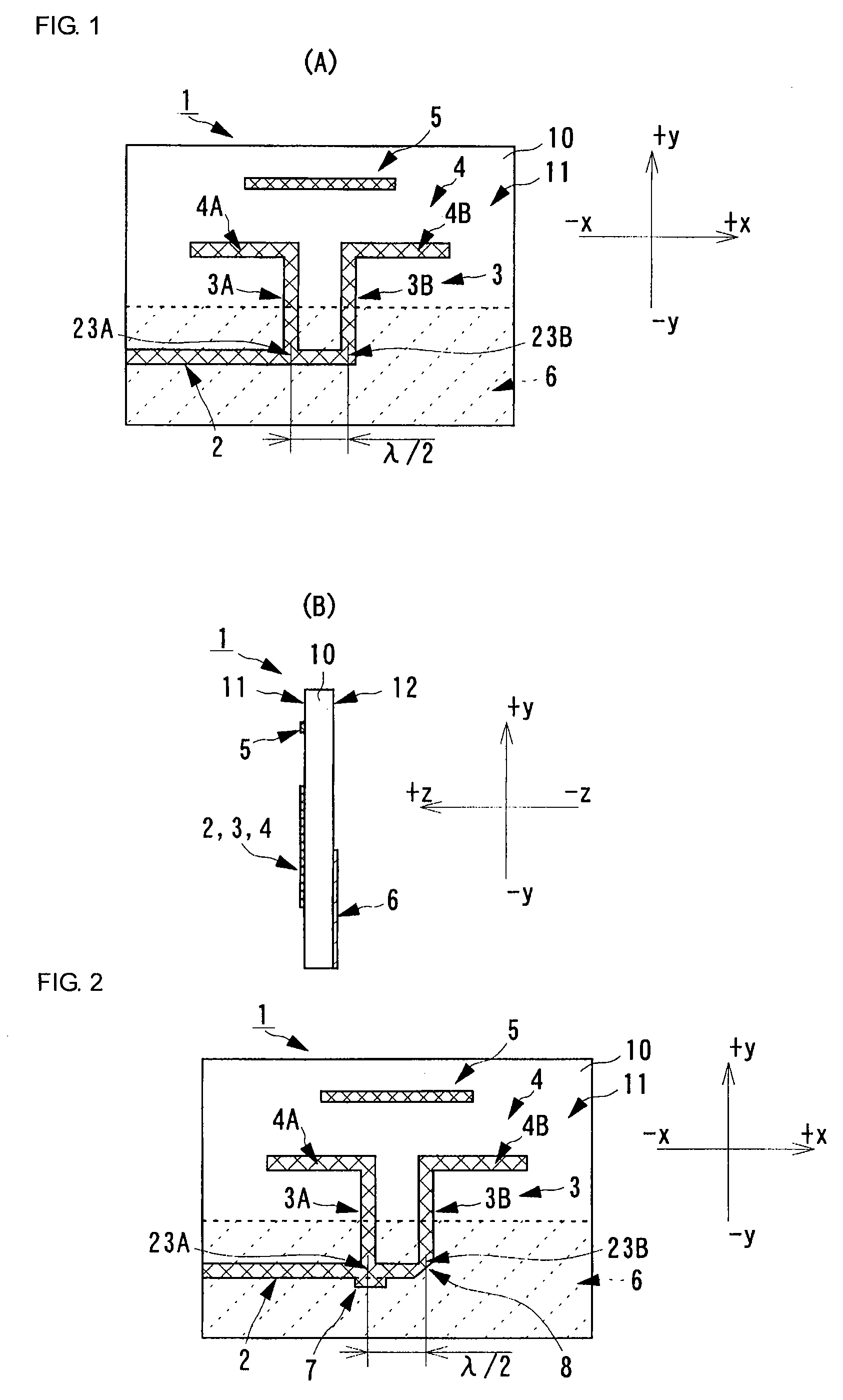 Antenna Device, Array Antenna, Multi-Sector Antenna, High-Frequency Wave Transceiver