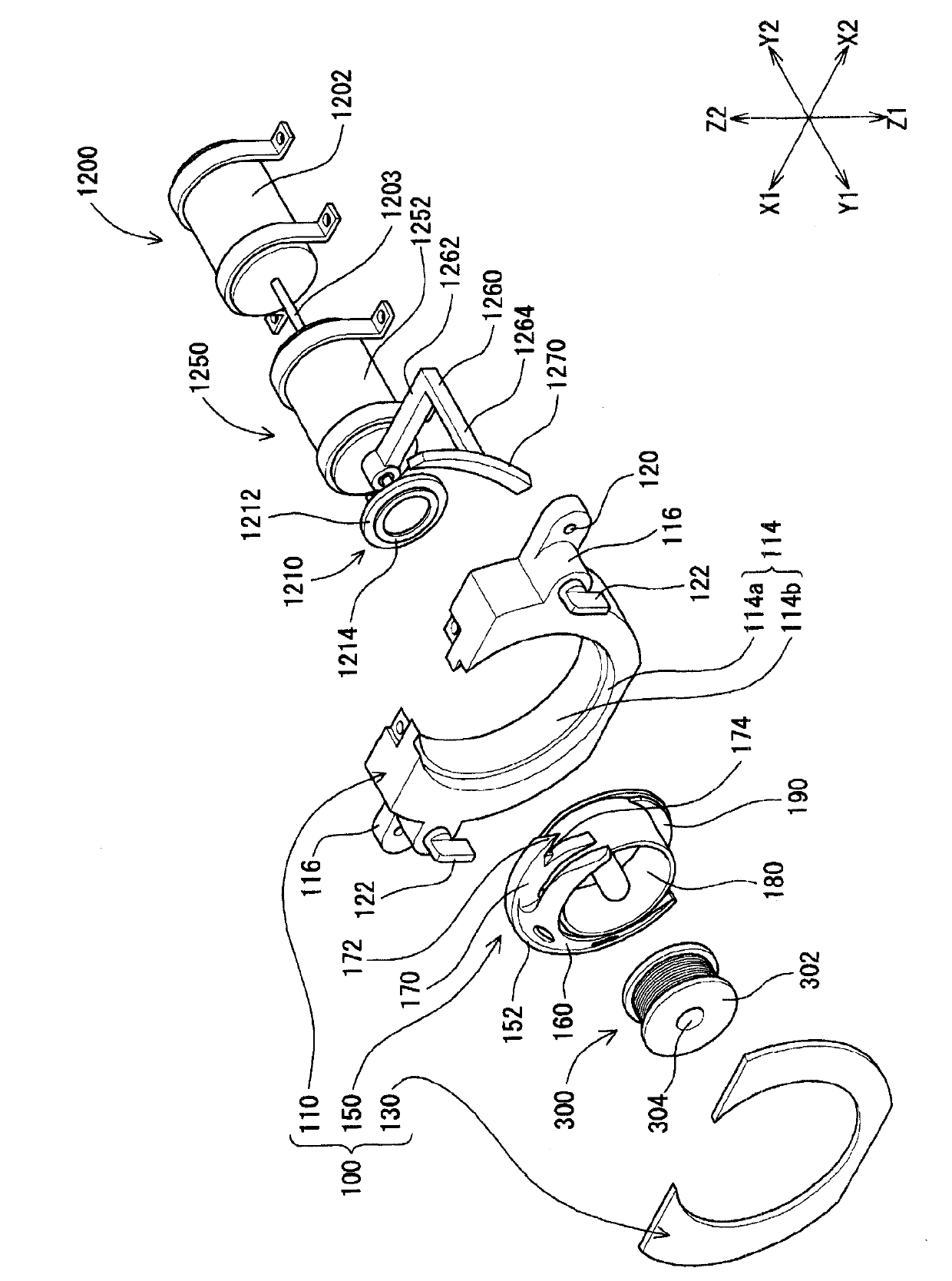 Lower-thread tension control device for sewing machine, and sewing machine