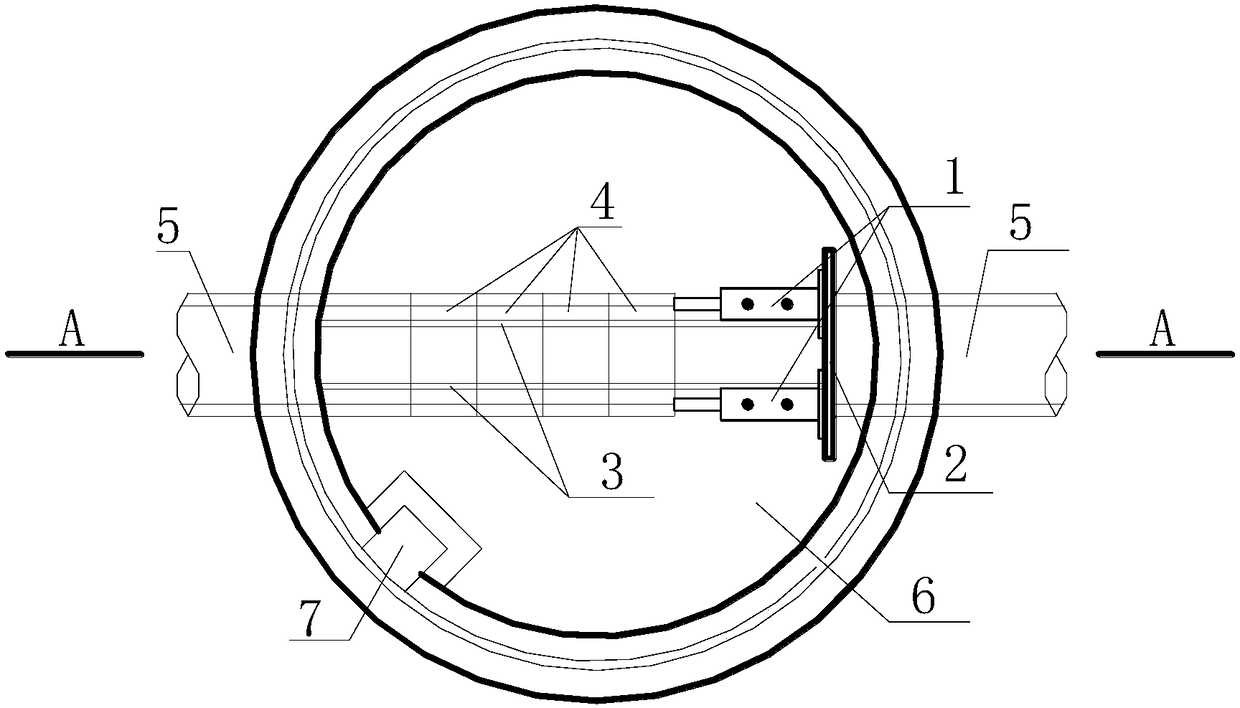 Two-way jacking pipe and use method thereof in jacking pipe construction