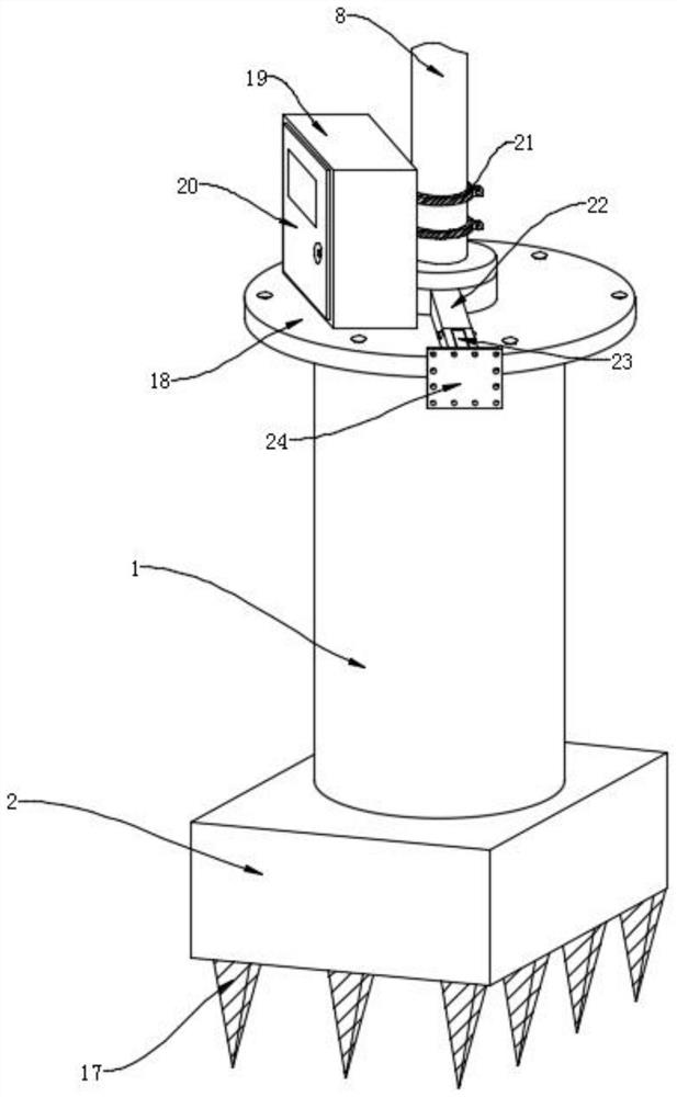 Radiation environment monitoring system and monitoring method