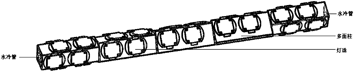 Ground light source calibration device and method for low-light cloud imager