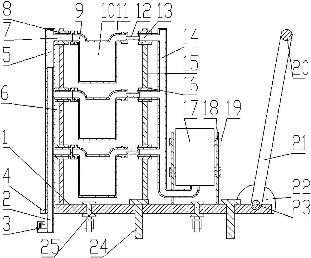 Portable formation water sampler