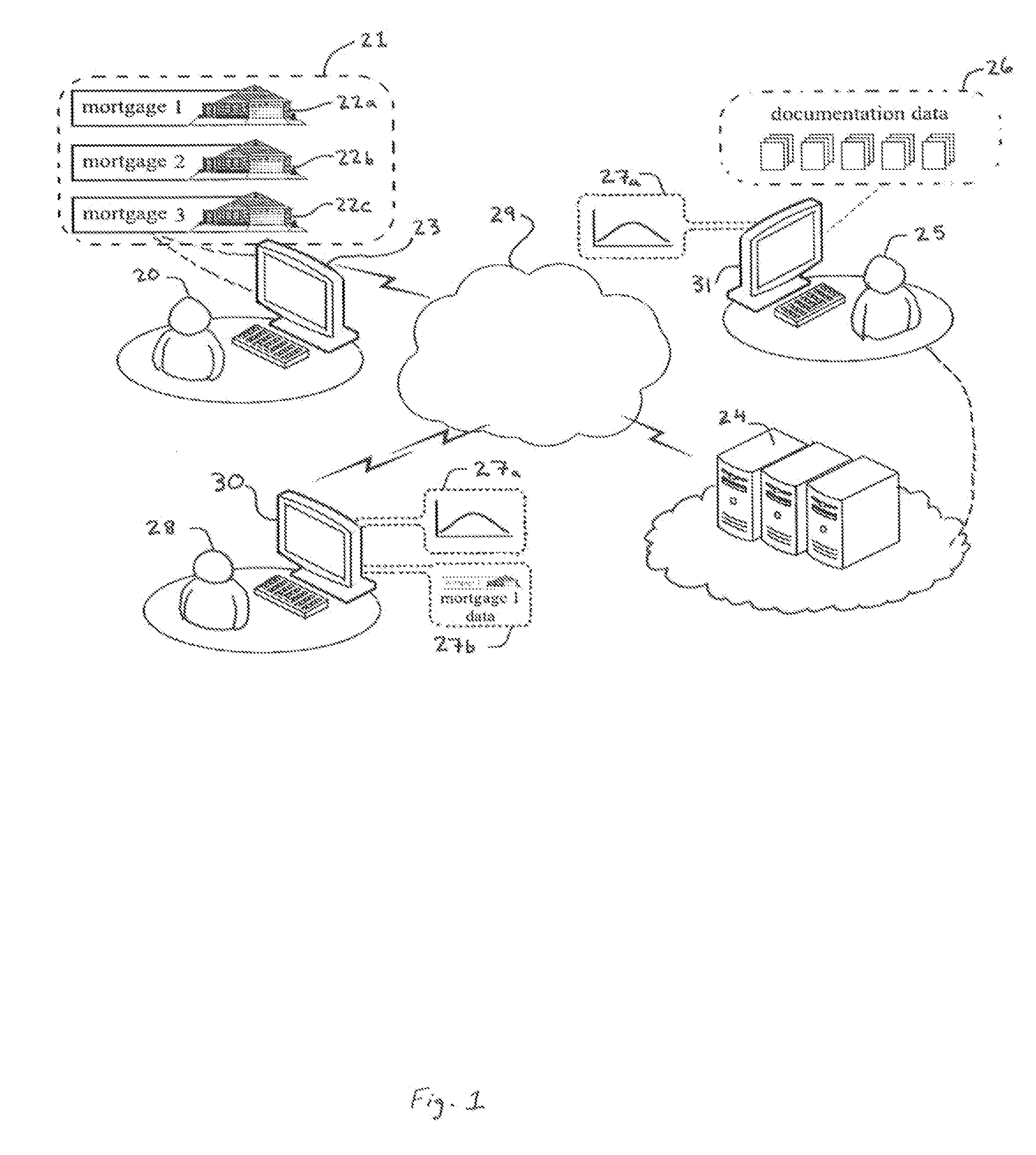 System and Method of Electronic Exchange for Residential Mortgages