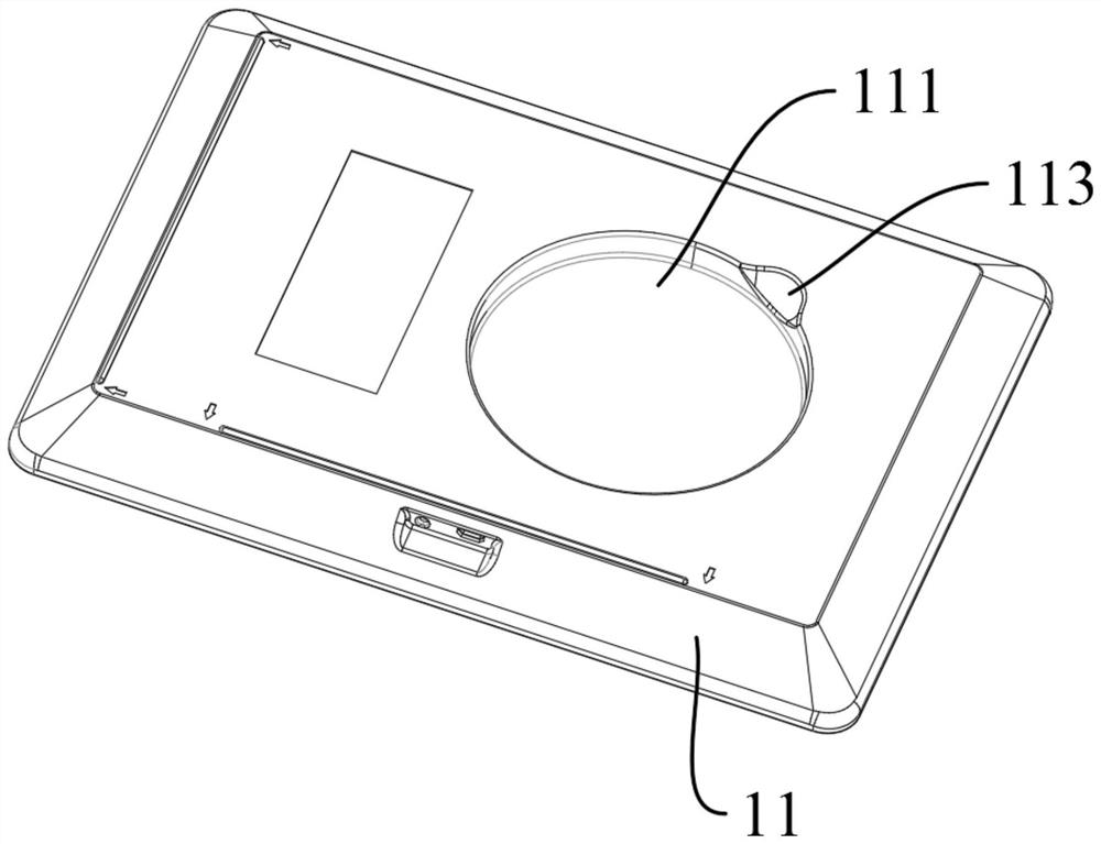 Easy-to-store flat mirror lamp and storage method thereof