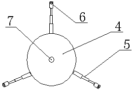 A device and method for measuring the inclination angle of jacket platform structure