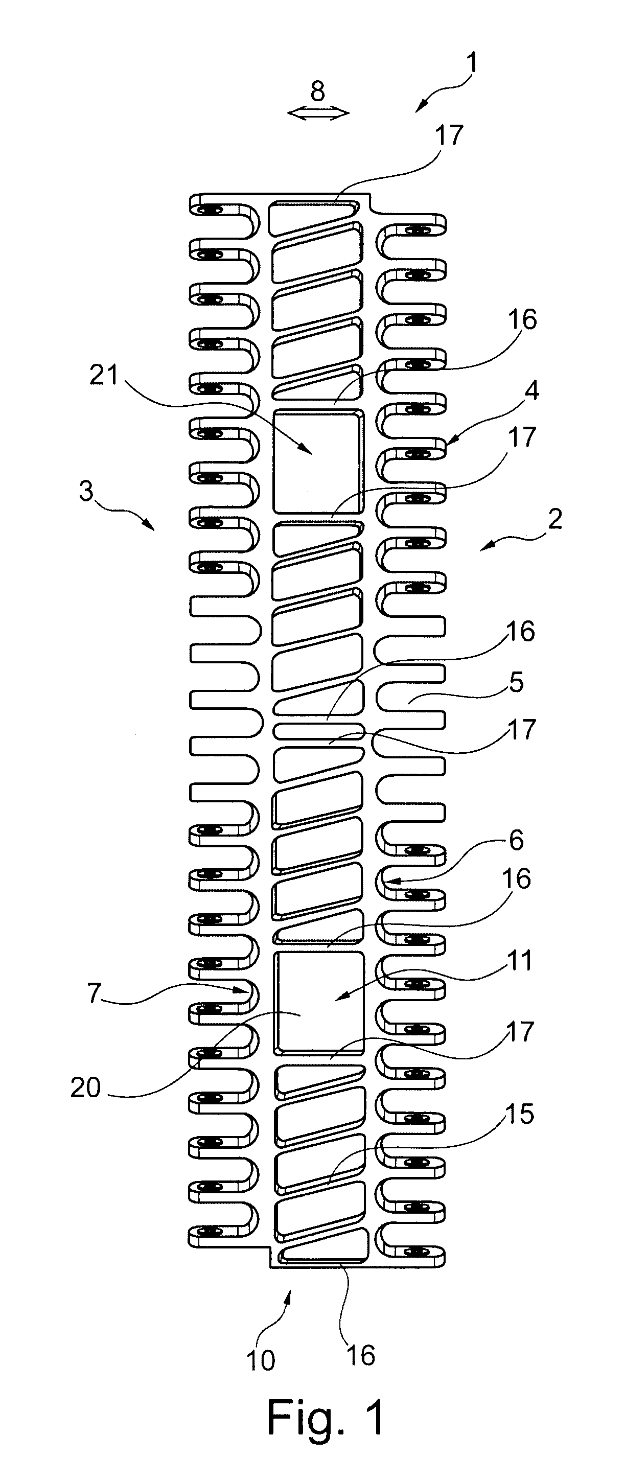 Modular belt link