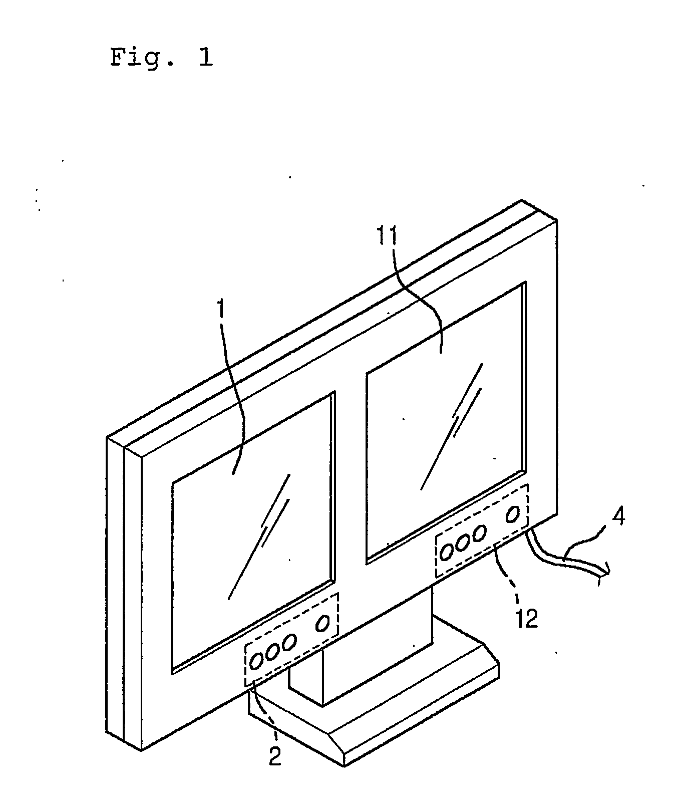 Screen adjusting apparatus and method for use in multi-display unit