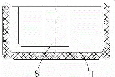 EPP insulating box with inner container