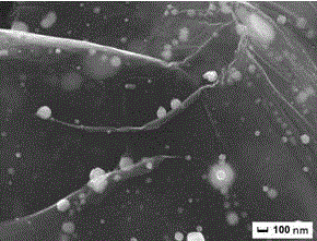 Method for preparing nano-silver-graphene composite film