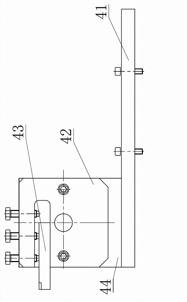 Large machinery equipment surface multifunction online processing and repairing device