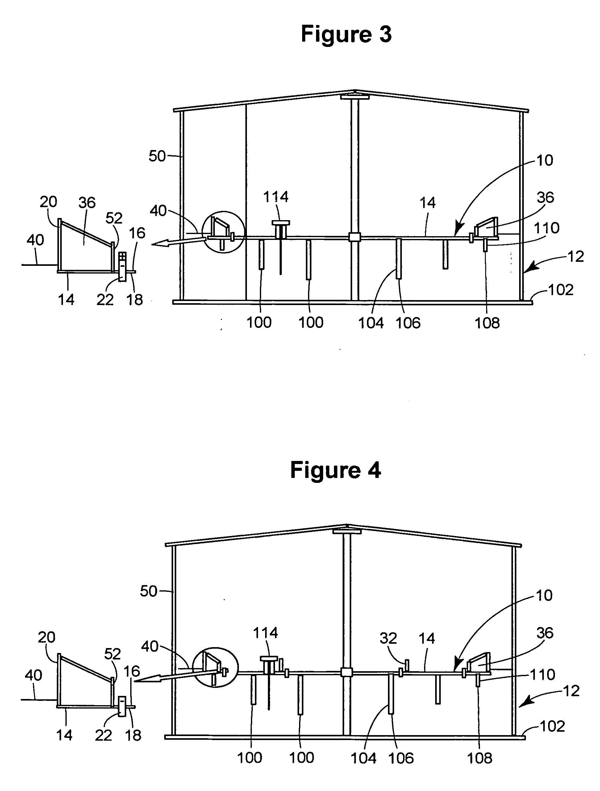 Storage tank with self-draining full-contact floating roof