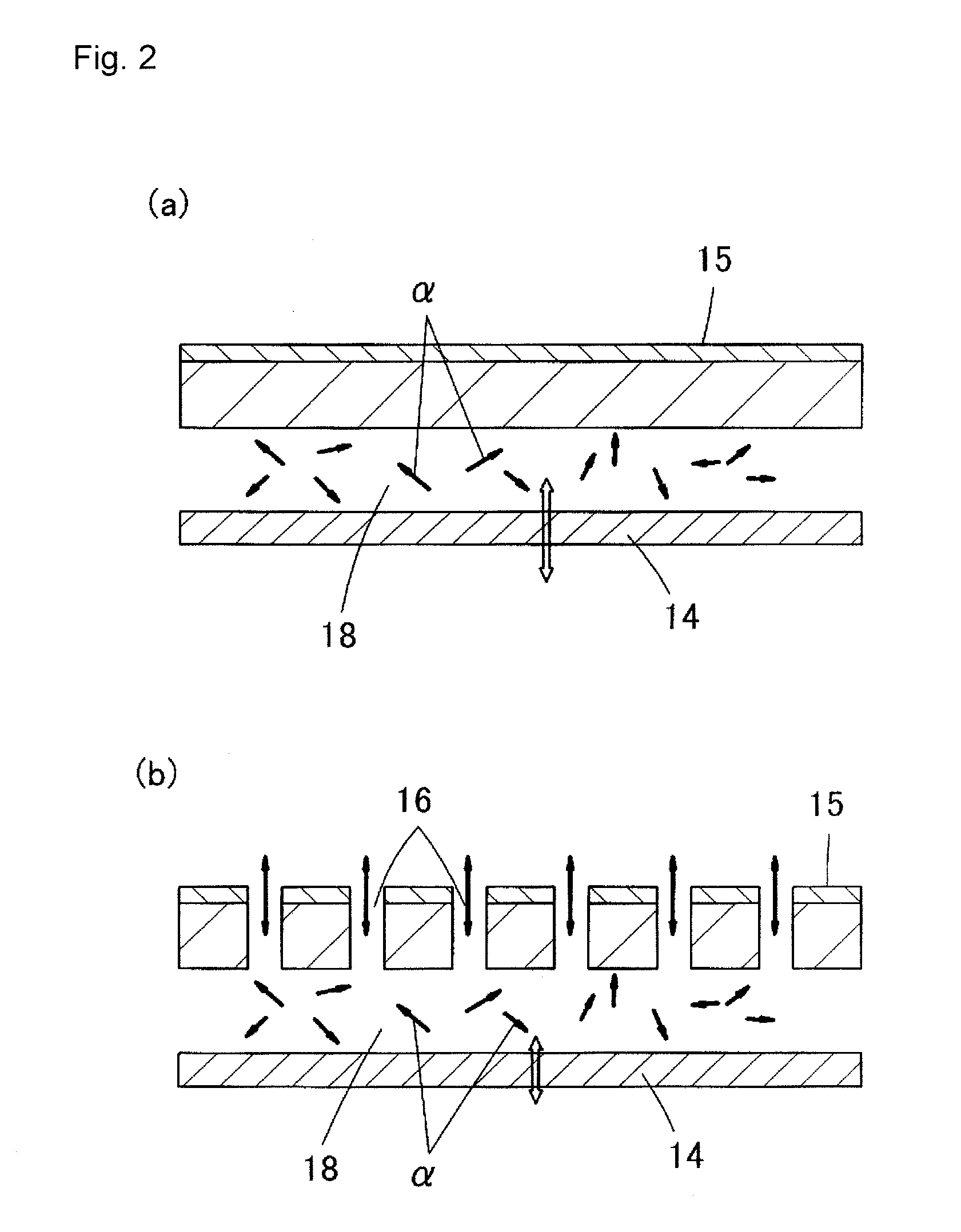 Capacitance type vibration sensor