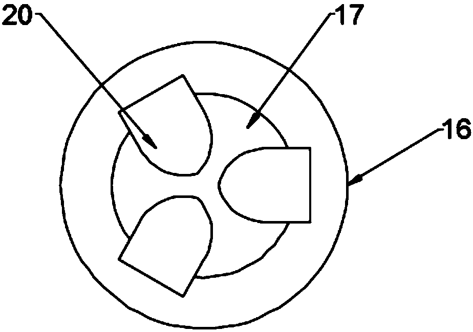 Plantation punching soil sampler having elevating function