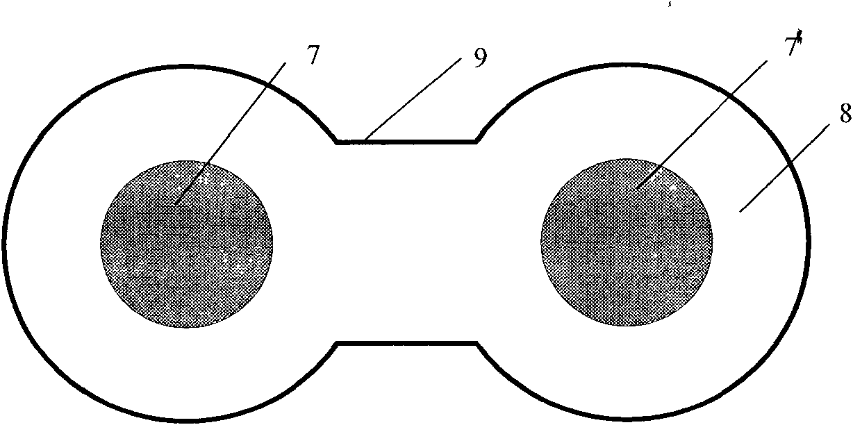 Seepage flow and seepage pressure monitoring device