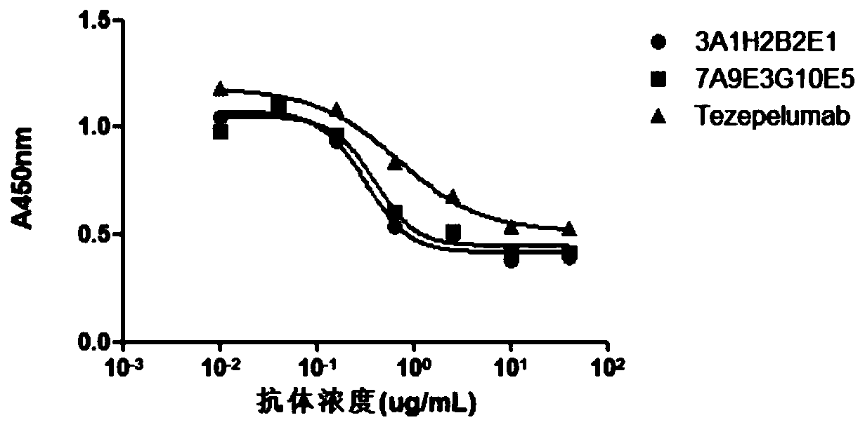 Human thymus stromal lymphopoietin monoclonal antibody and application thereof