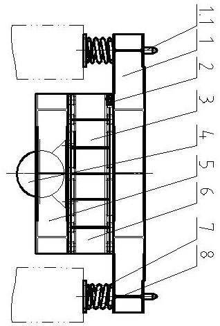 Novel container vibrating table