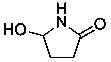 Application of alkaloid compound namely 5-hydroxypyrrolidine-2-ketone in preparation of anticomplement drug