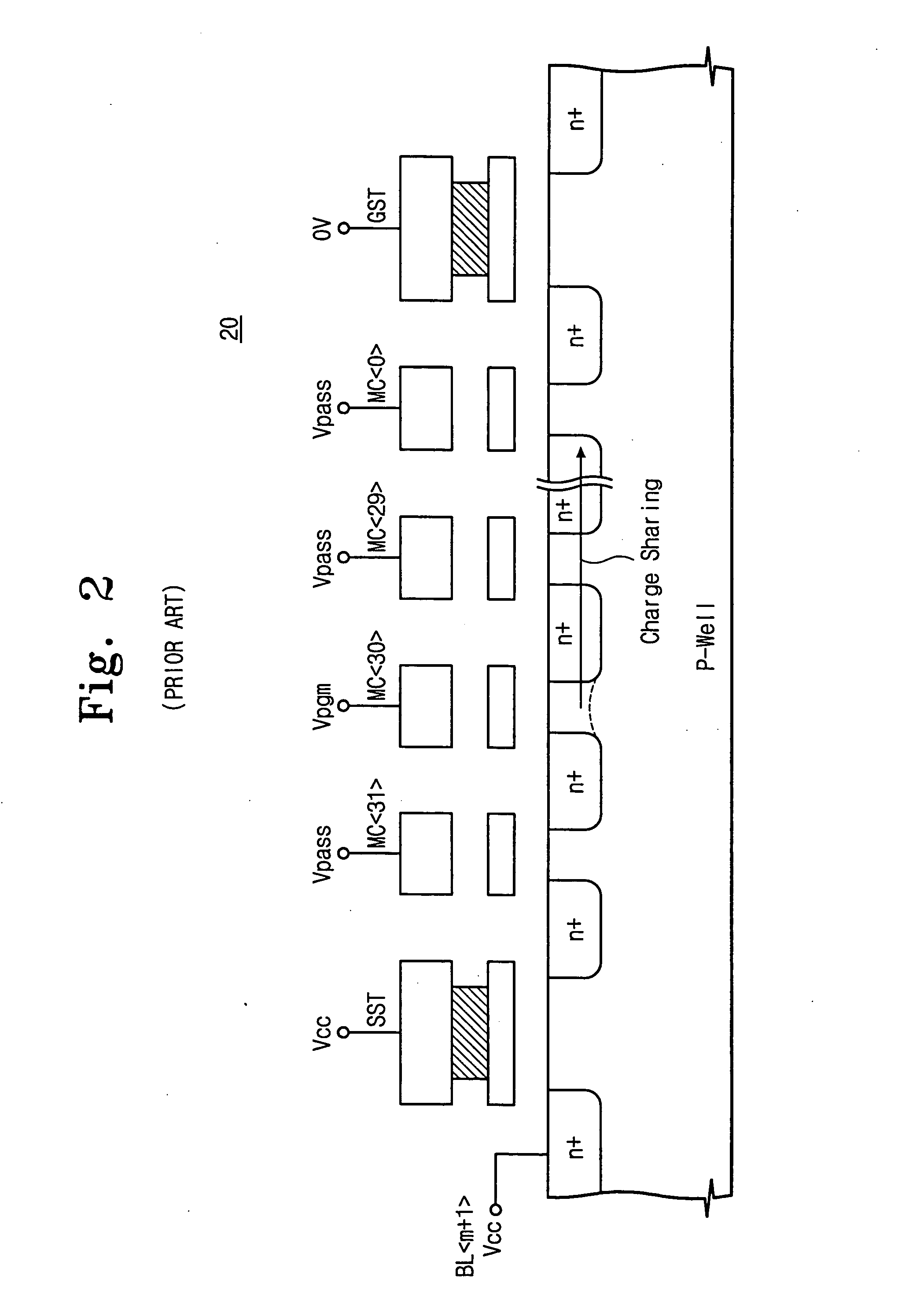 Flash memory device including a dummy cell