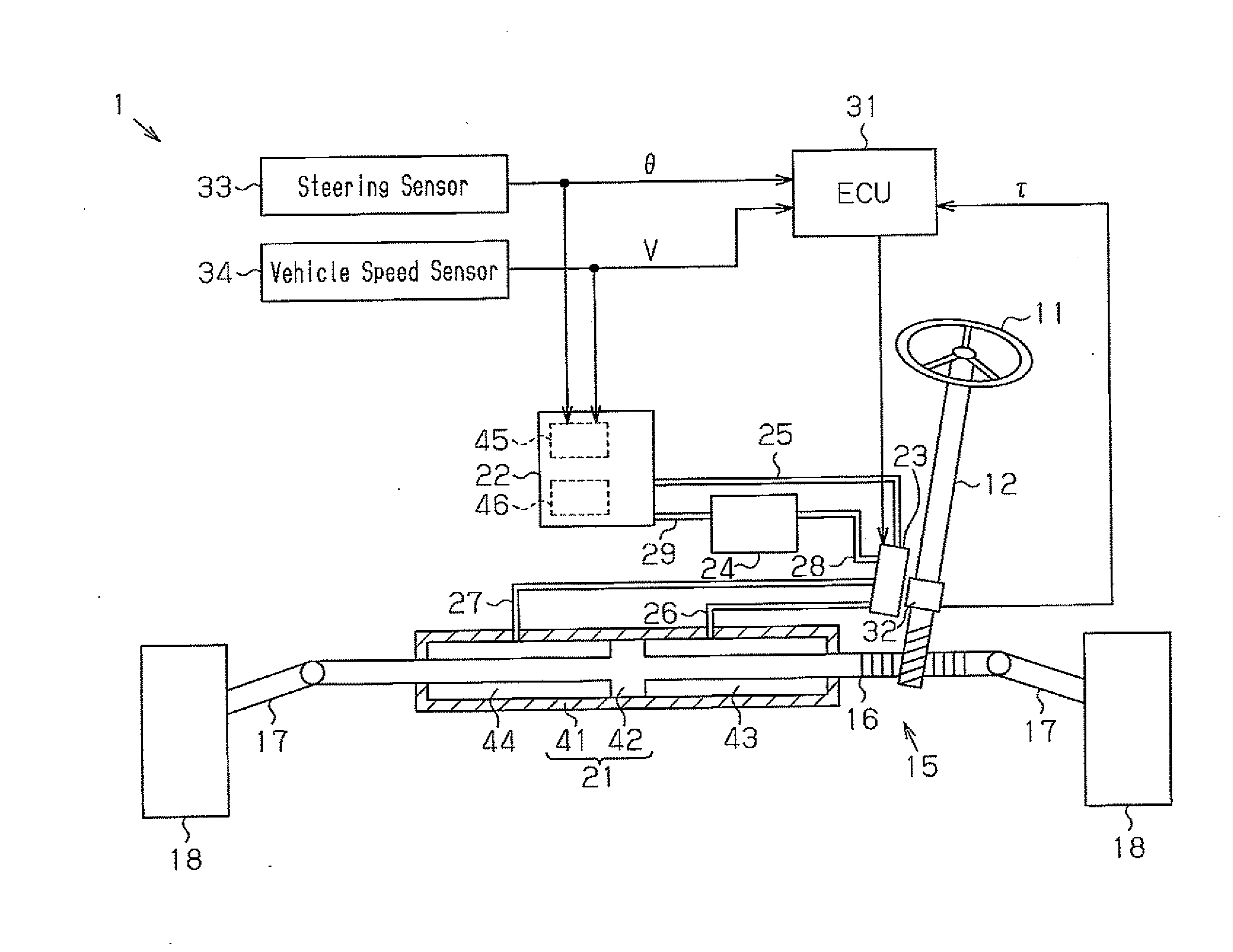 Hydraulic power steering apparatus