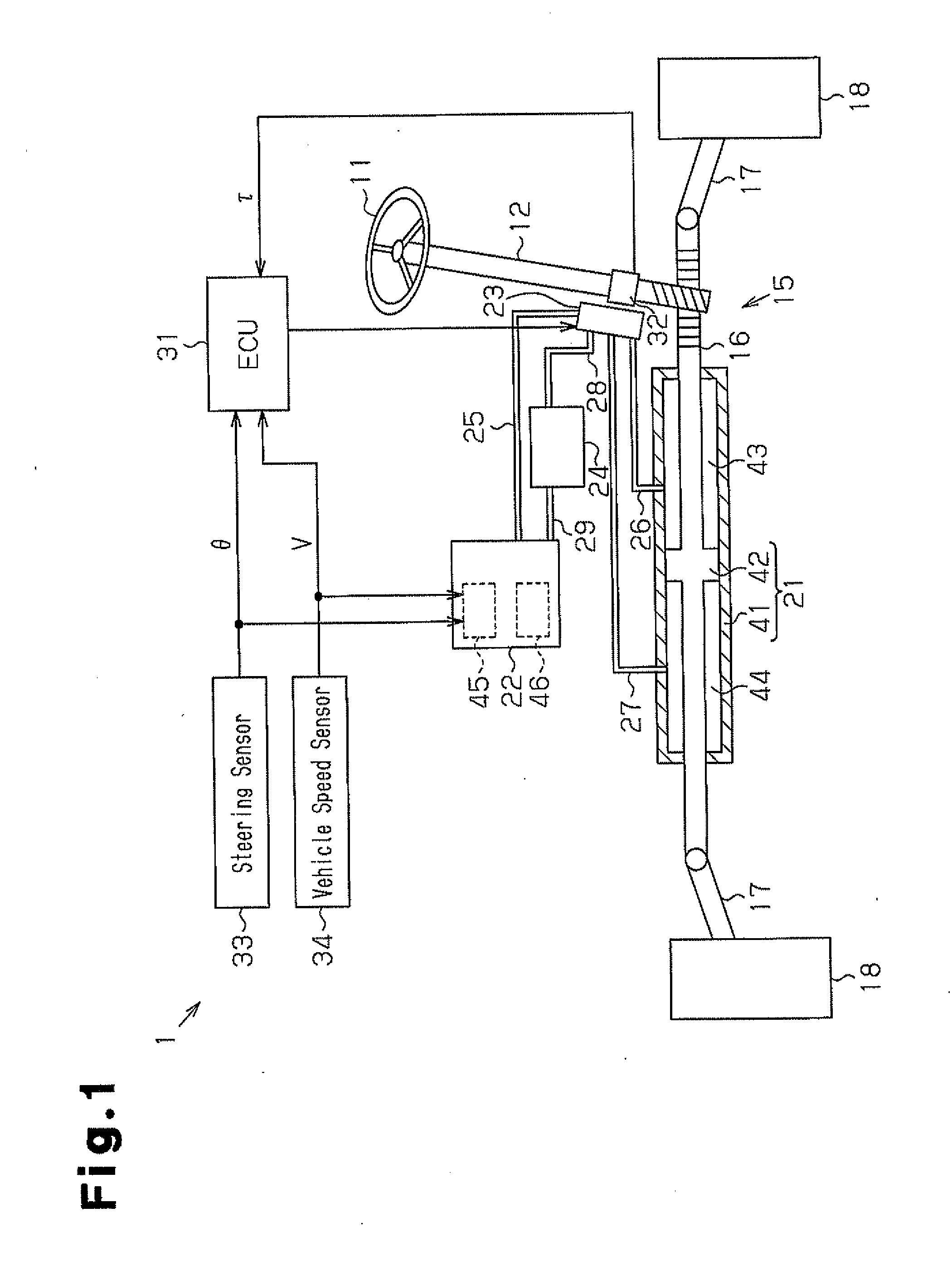 Hydraulic power steering apparatus