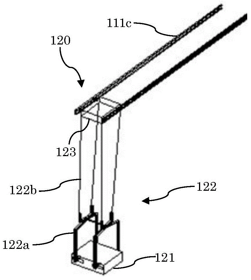 Automatic loading-unloading type storage rack warehousing device