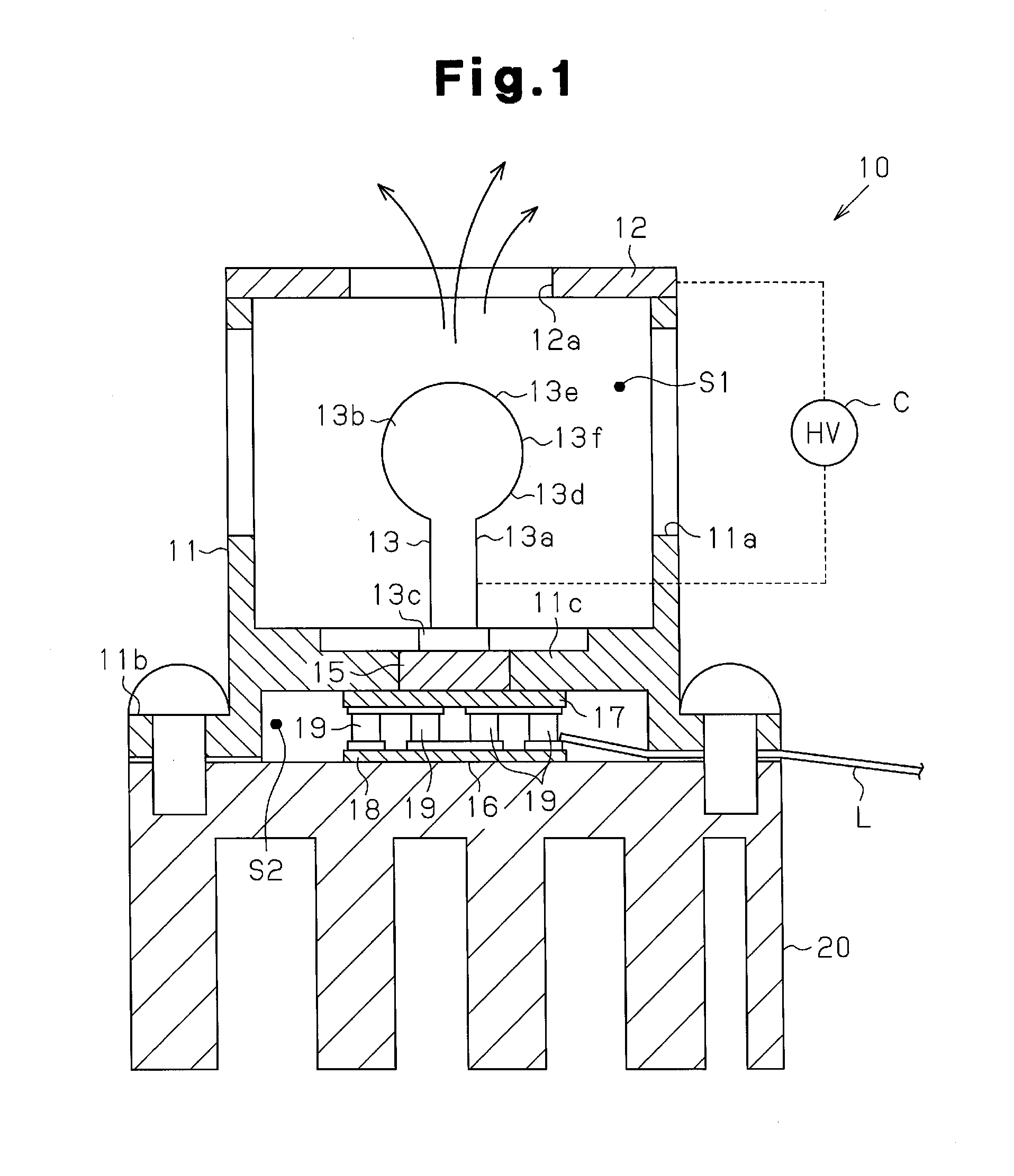 Electrostatic atomizing device