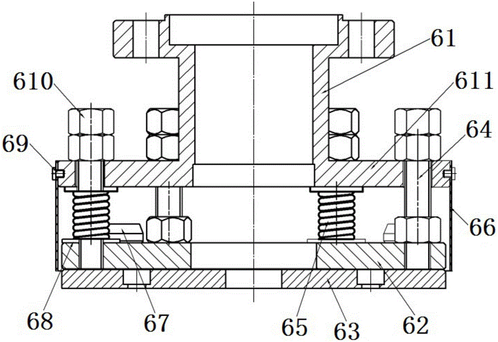 Bearing polishing machine with high practicability