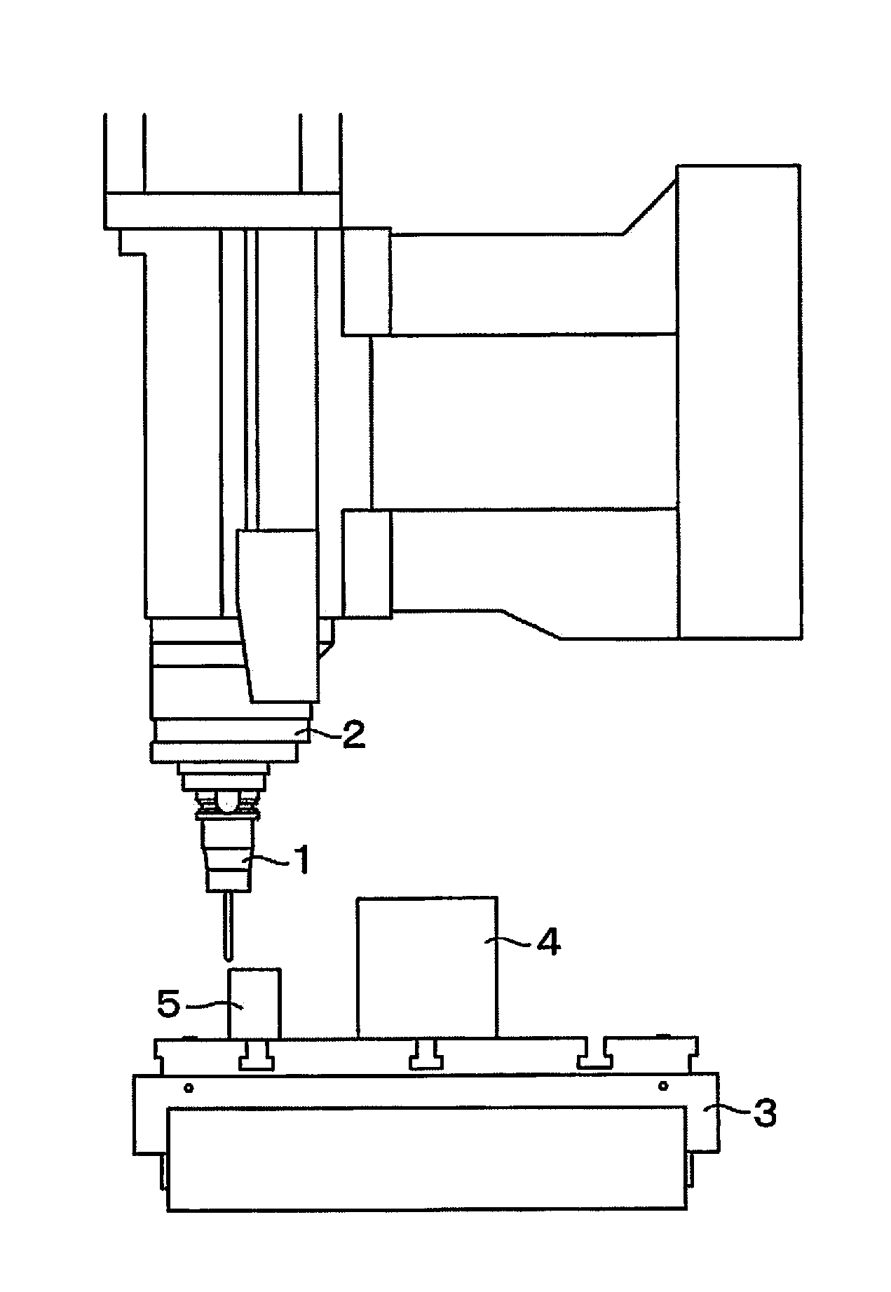 Thermal displacement correction device for machine tool