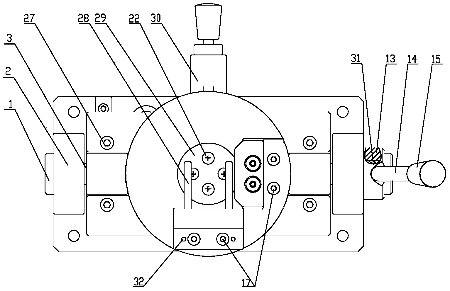 Servo valve body assembling tooling