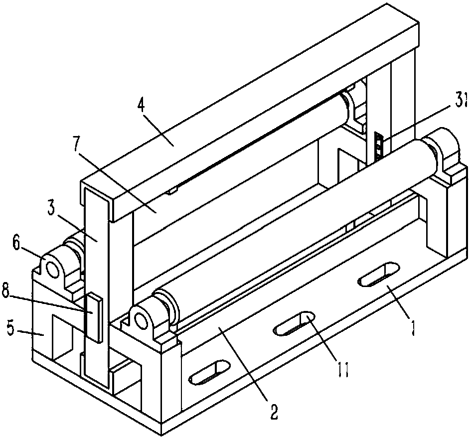 Detecting device of color plate printing production line