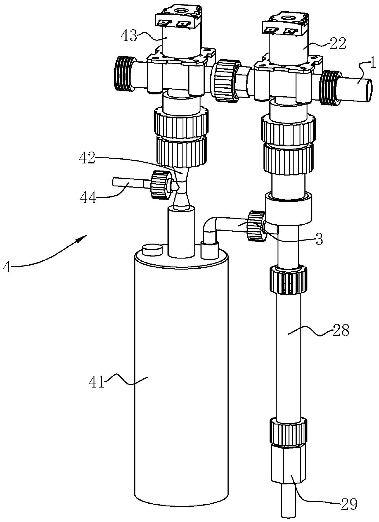 Counting method of door lifting type dish-washing machine