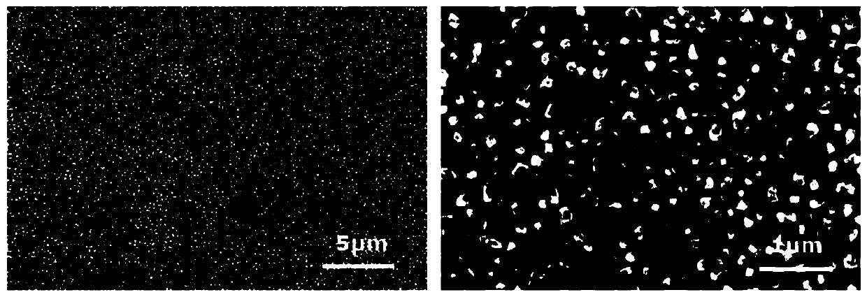 A kind of solar cell with double-layer perovskite film structure and its preparation method