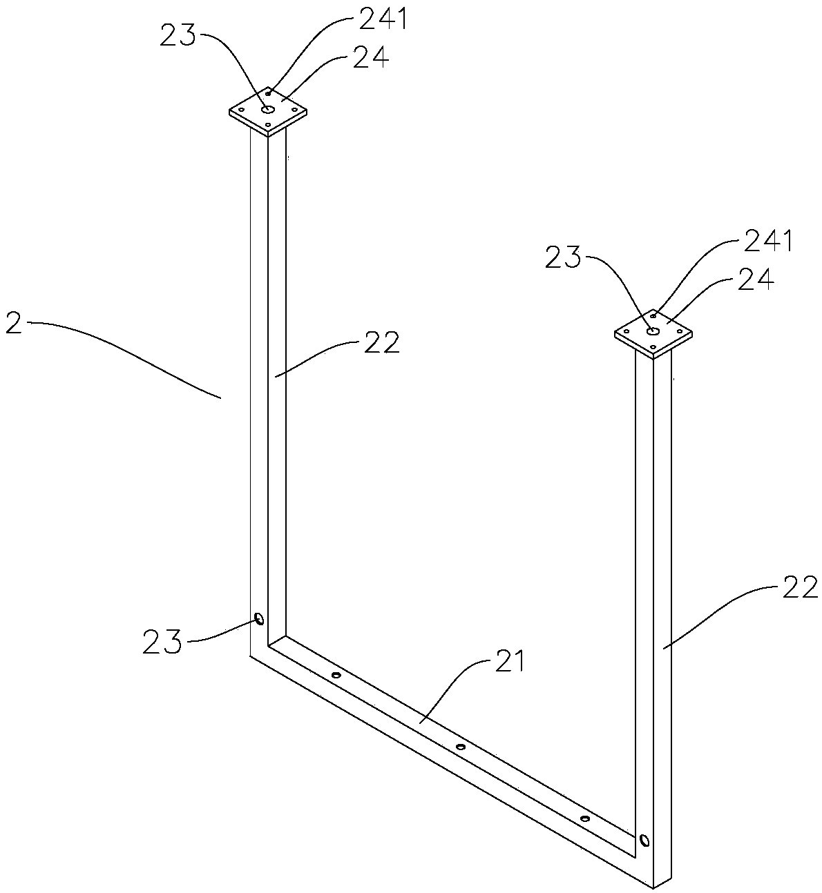 Lamp display device