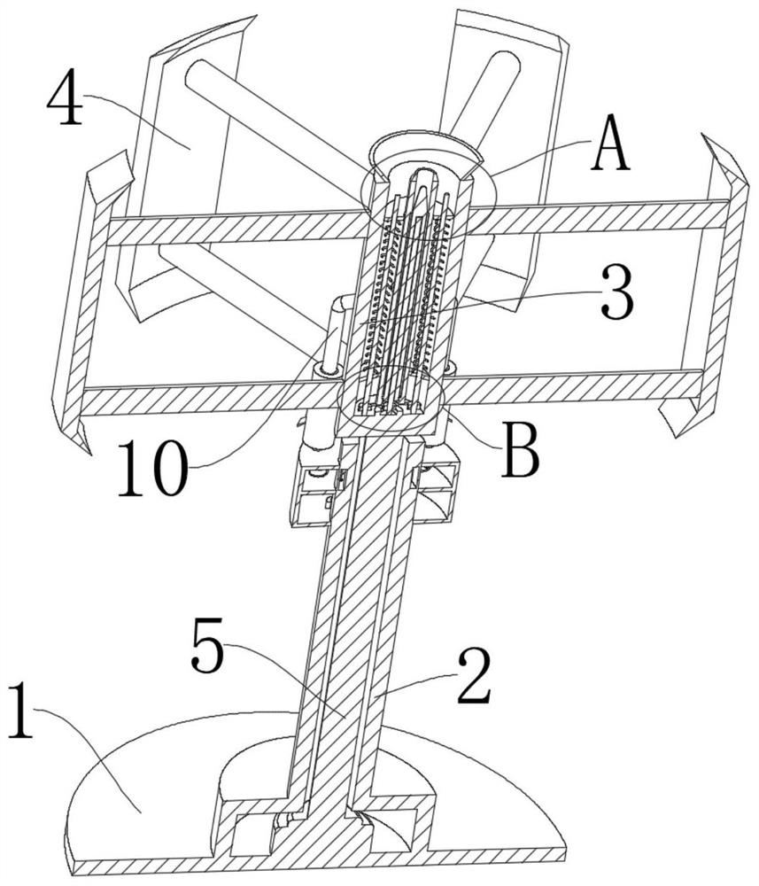 Wind driven generator blade tip lightning arrester