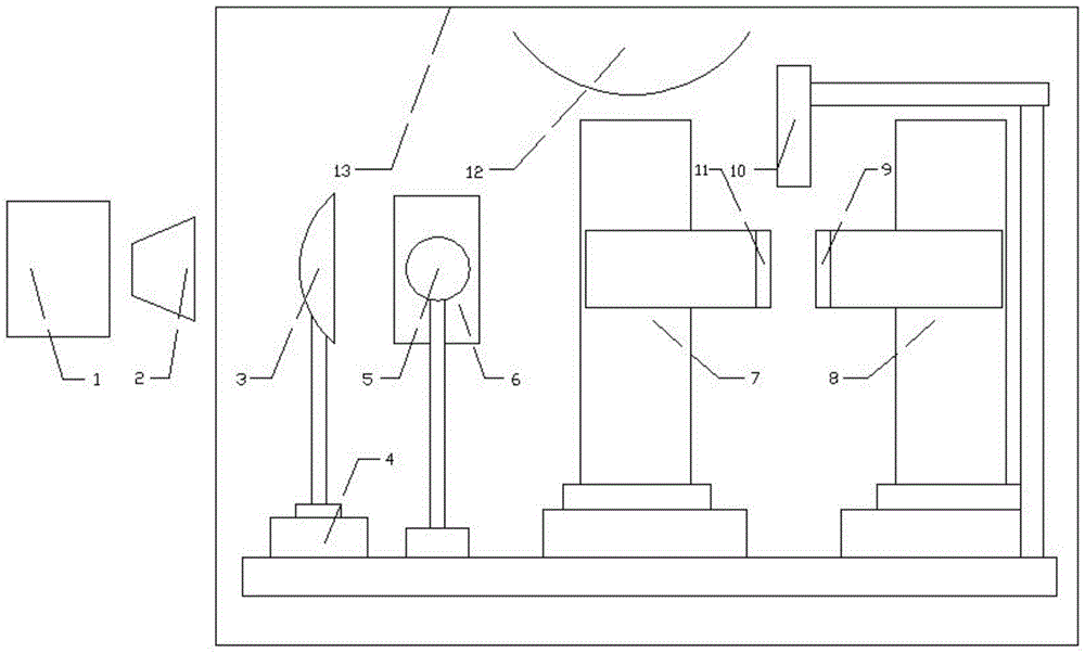 Target stand device for laser-driven micro-debris experiments