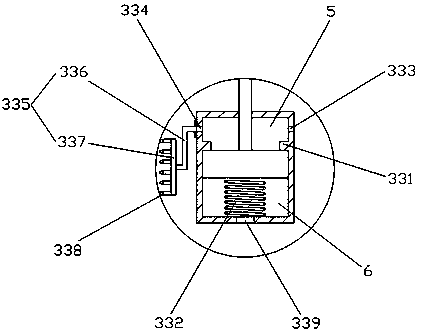 Air leakage detection apparatus for gas packing food