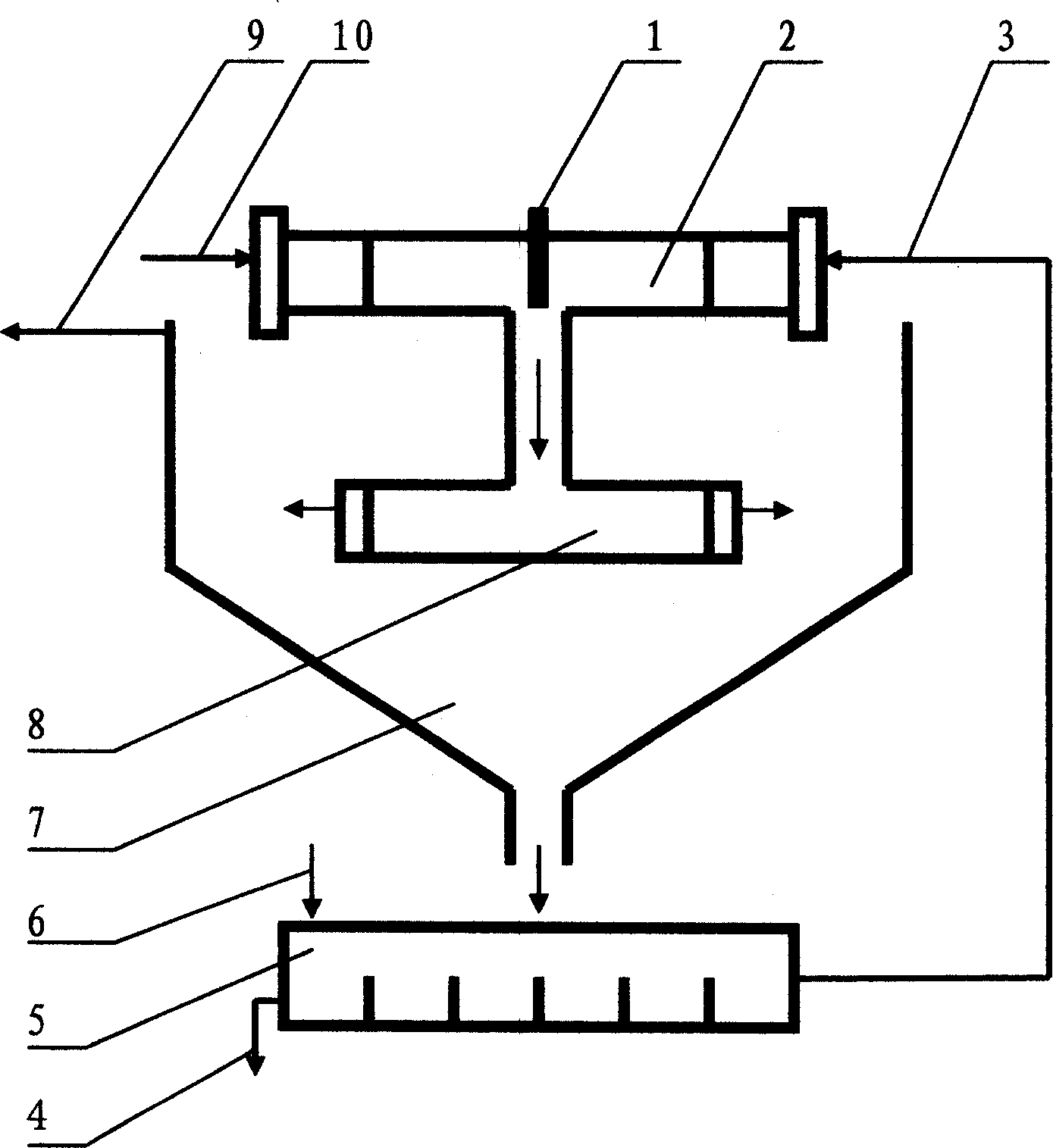 Method for removing calcium ion in zinc sulphate solution