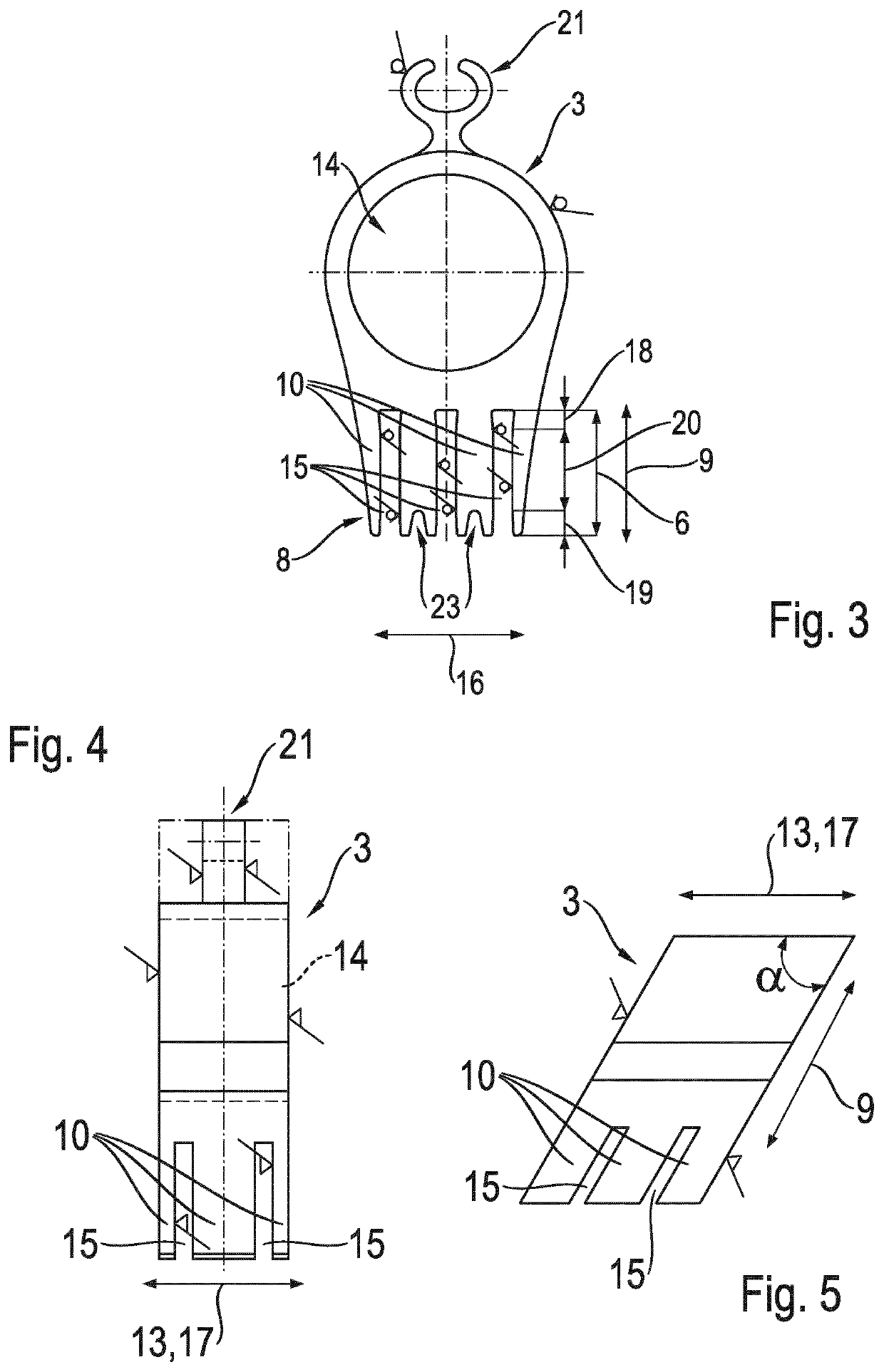 Chassis link for a motor vehicle