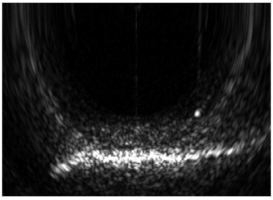 Multi-beam sonar target detection method by applying feature tracking