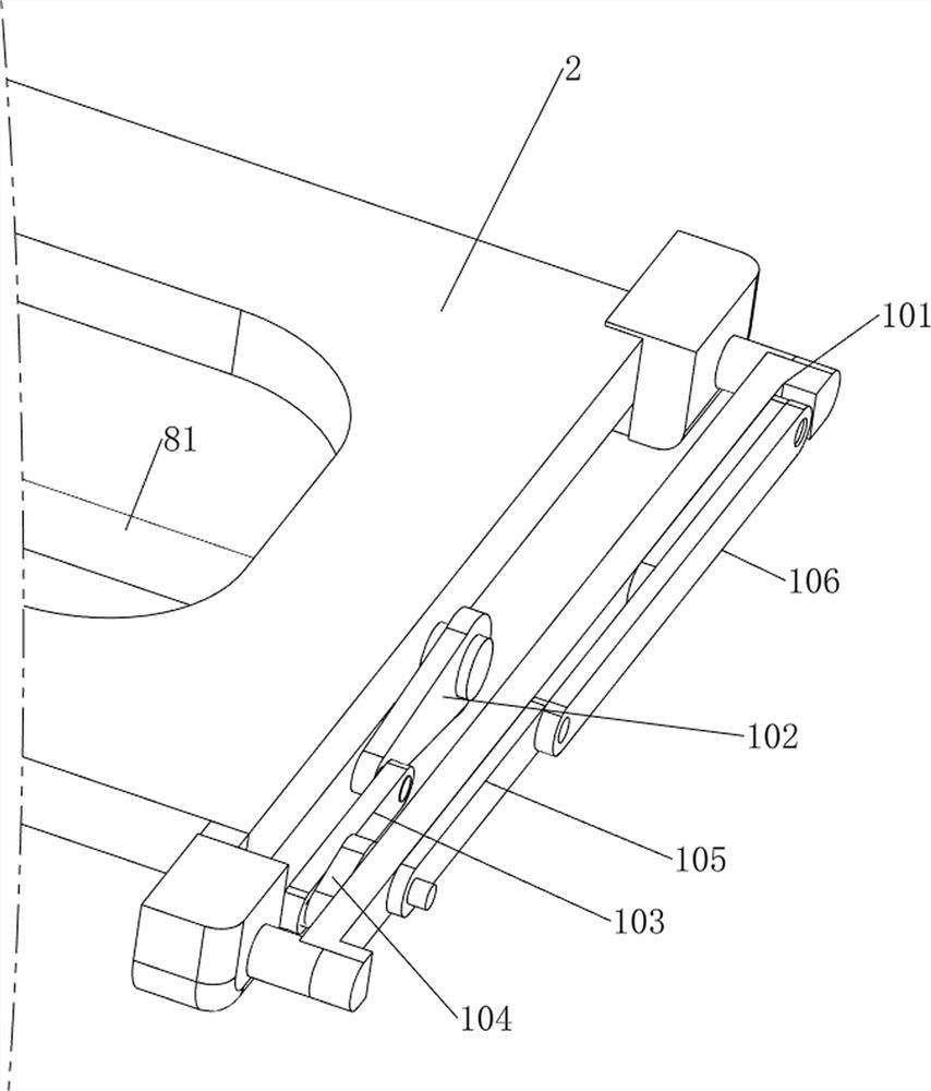 Tunnel pipe distribution vehicle with protection function