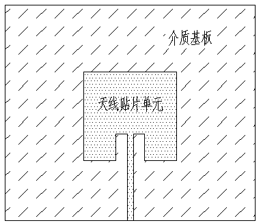 Hydrological monitoring radar panel microstrip array antenna and design method thereof