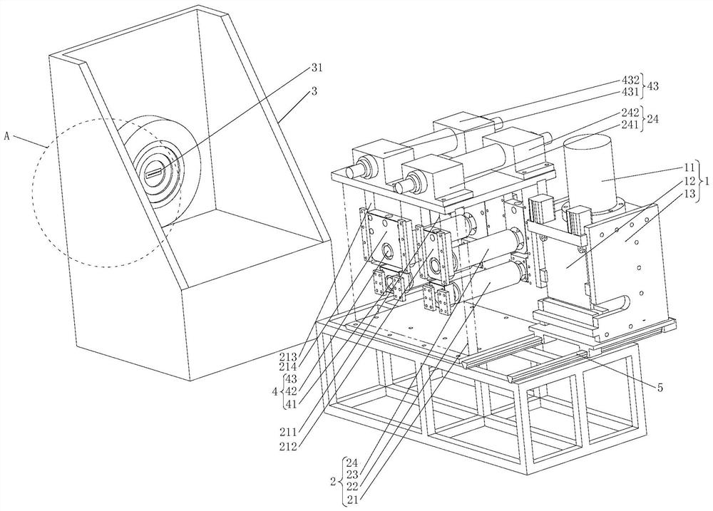 Pressing device for changing size of copper plate