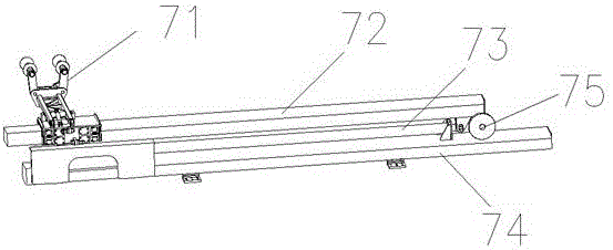 Marine drilling platform pipe processing system and stand pipe connecting and transporting method